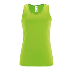 Майка женская Sporty TT Women зеленый неон, размер S