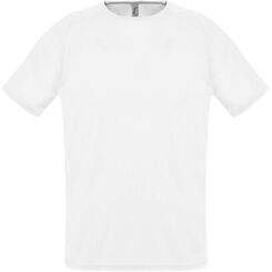 Футболка унисекс Sporty 140 белая, размер 3XL
