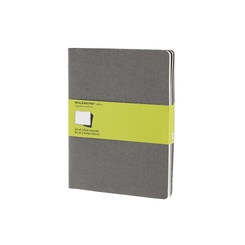 Набор записных книжек Cahier, ХLarge (нелинованный), серый