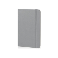 Записная книжка A6+ Classic (в линейку), Medium, серый