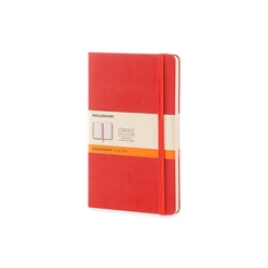 Записная книжка А5 (Large) Classic (в линейку), красный