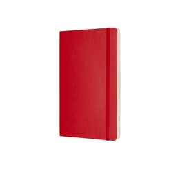 Записная книжка А5  (Large) Classic Soft (нелинованный), красный