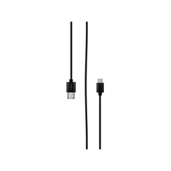 Кабель USB-A - USB-C «DIGITAL CR-01», QC/PD, 1 м, черный