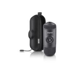 Ручная мини кофемашина «Nanopresso» + кейс для хранения, черный