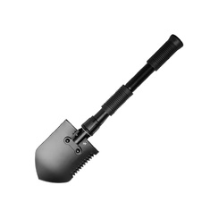 Складная лопата c чехлом «Spade», черный