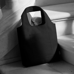 Сумка-шоппер «Vest» из хлопка 340 г/м2, черный