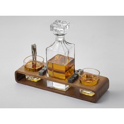 Подарочный набор для виски «Whiskey Wonder», коричневый, прозрачный