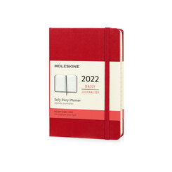 Ежедневник датированный А6 (Pocket) Classic на 2022 г., красный