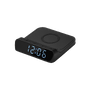 Зарядная станция с часами 15W Ригель (Rigel), черная