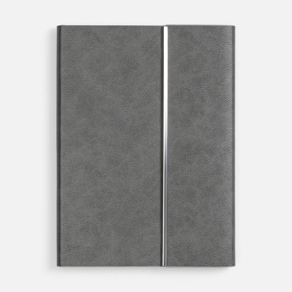 Ежедневник Petrus Flap, недатированный, серый