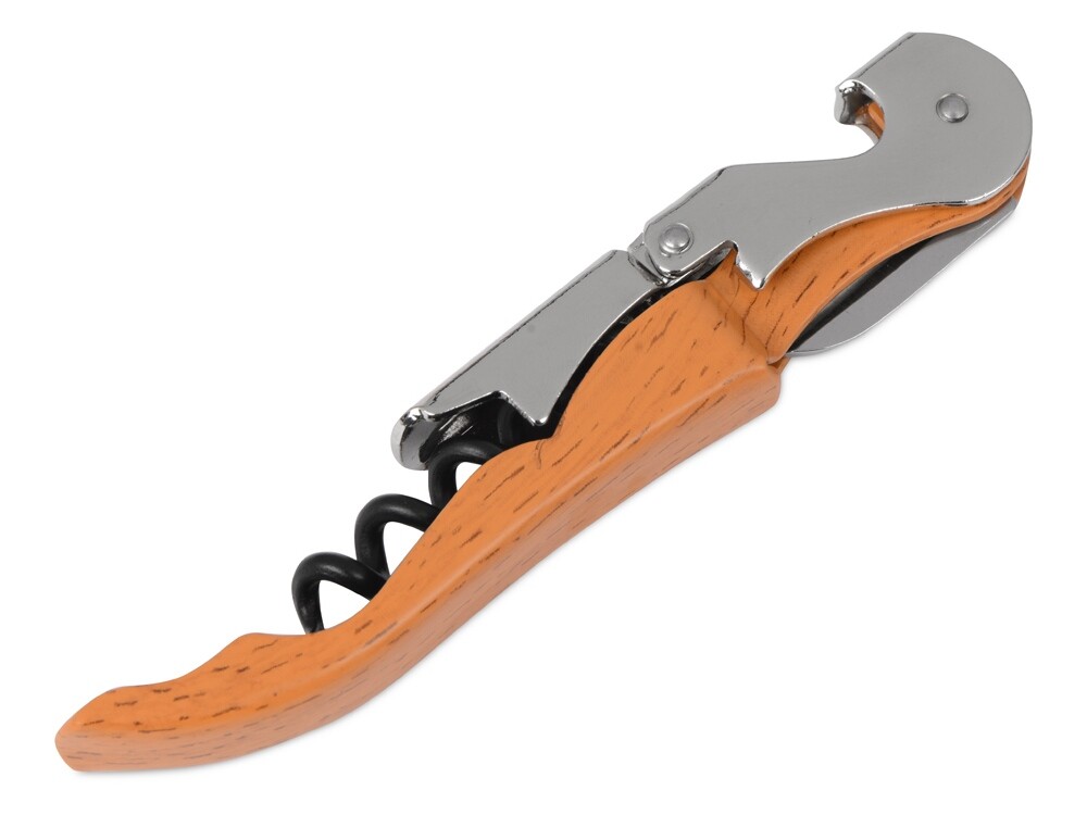 Нож сомелье Pulltap's Wood, коричневый/серебристый