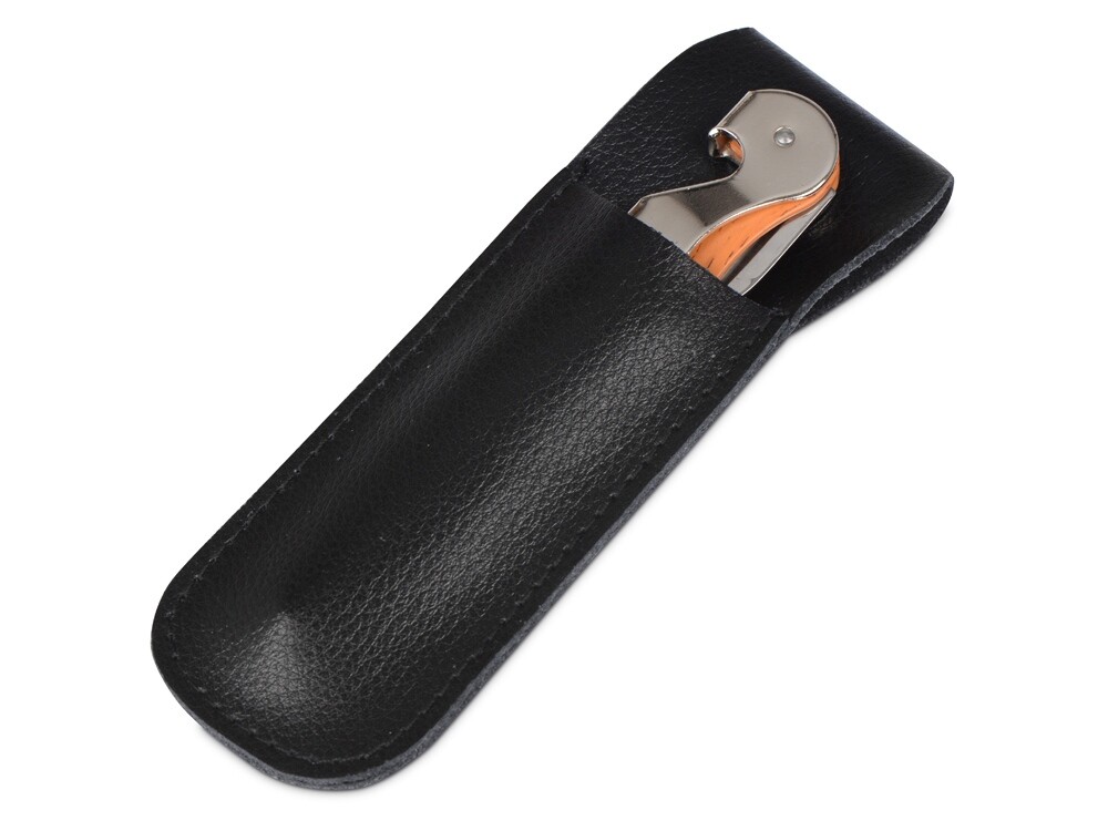 Футляр для штопора «Leather Case», черный