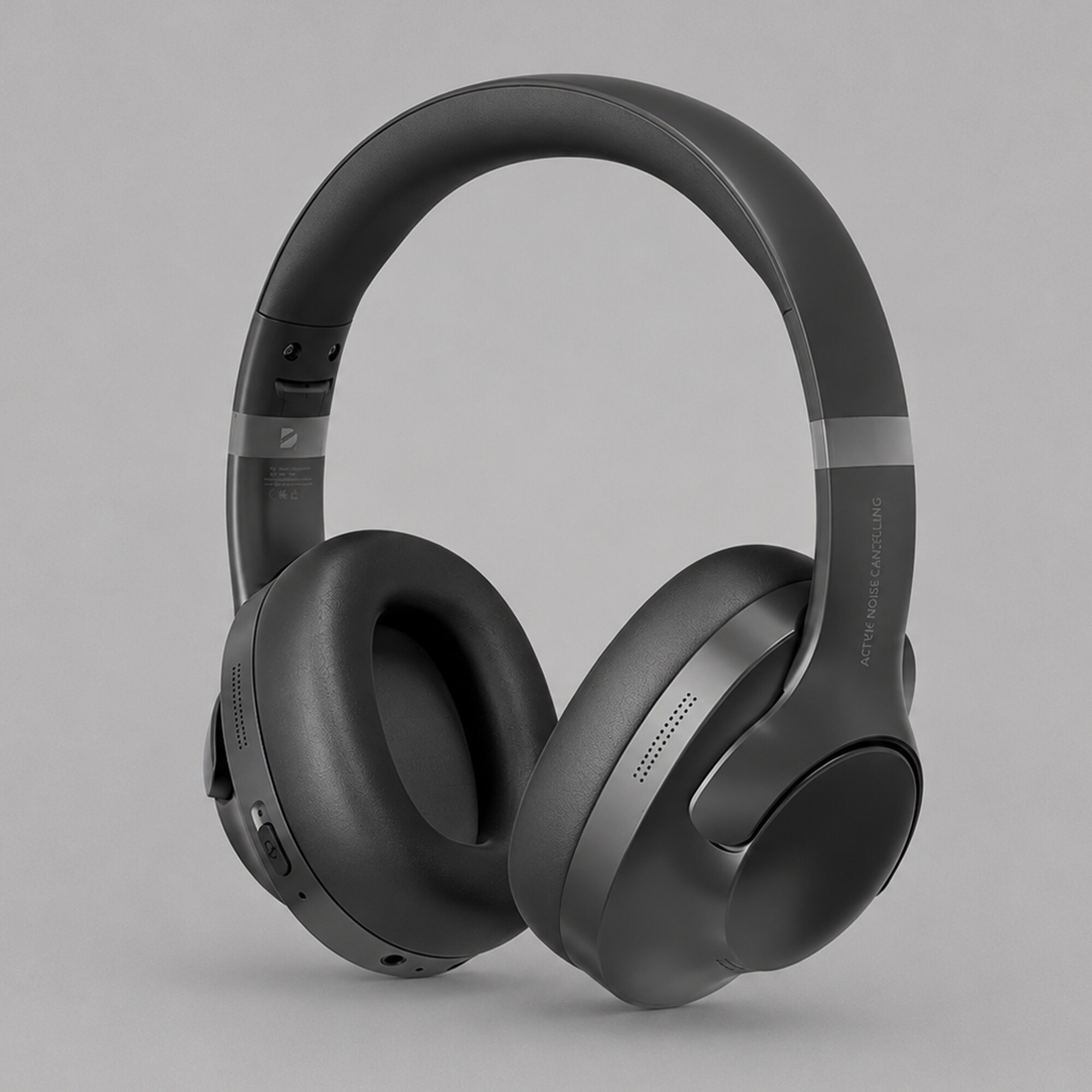Беспроводные накладные наушники Stereo Ultra ANC, BT 5.4, ANC/ENC, 500мАч, черный