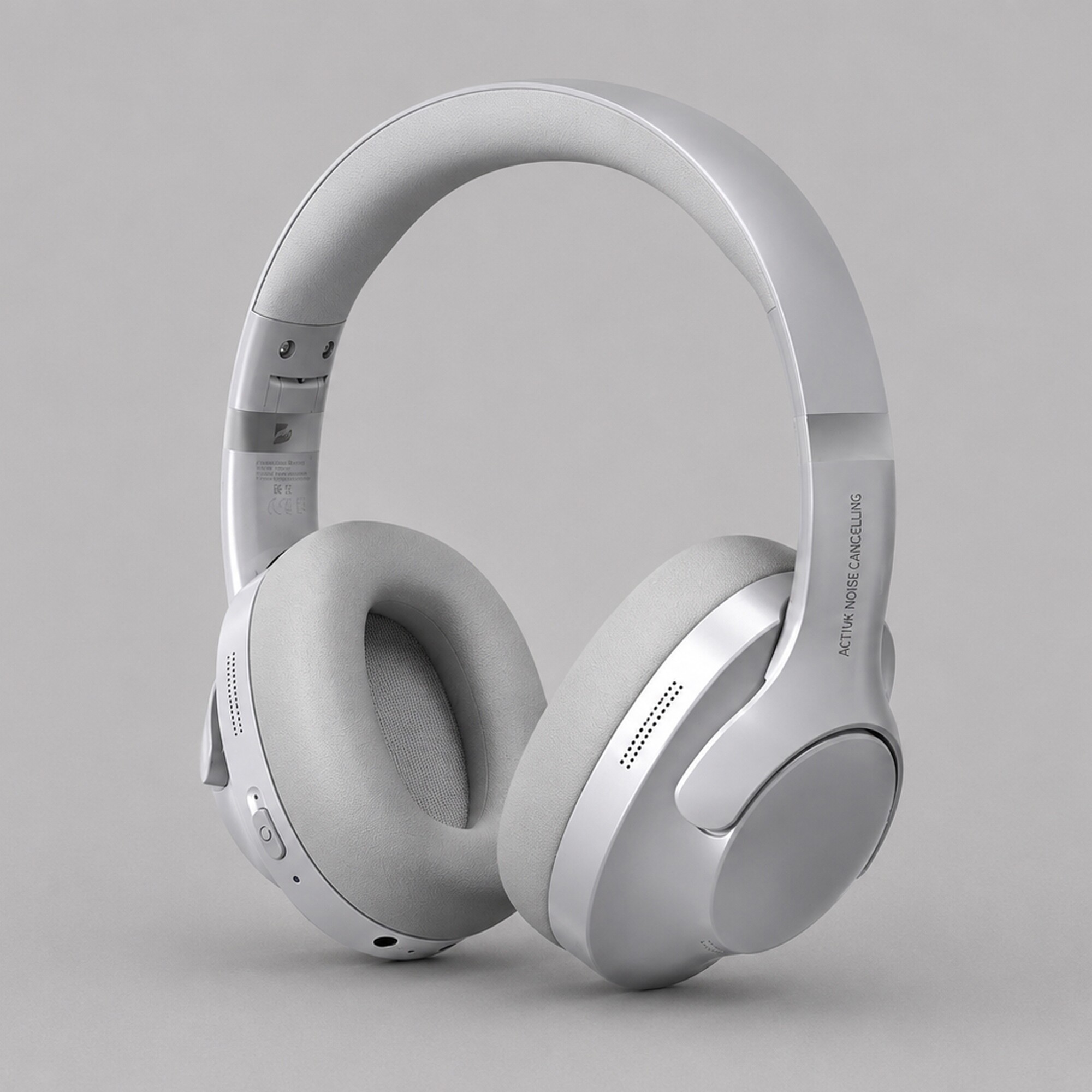 Беспроводные накладные наушники Stereo Ultra ANC, BT 5.4, ANC/ENC, 500мАч, серебристый