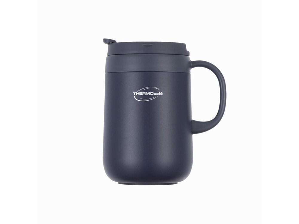 Термокружка THERMOcafe  «TCCM-460SY», 460 мл, дымчато-синий