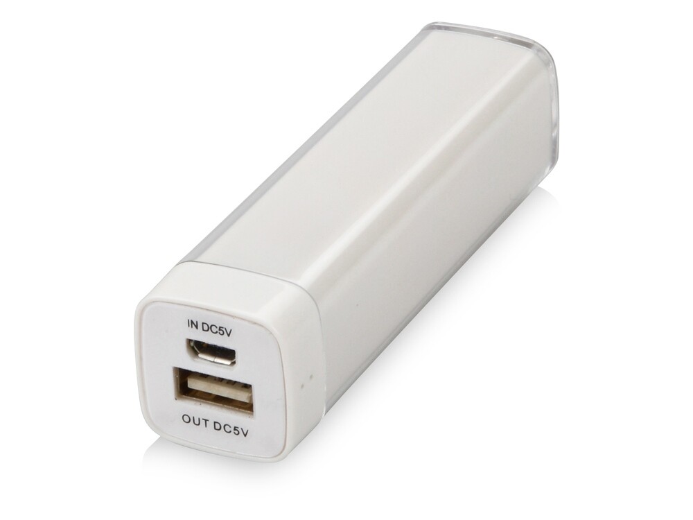 Внешний аккумулятор «Ангра», 2200 mAh, белый