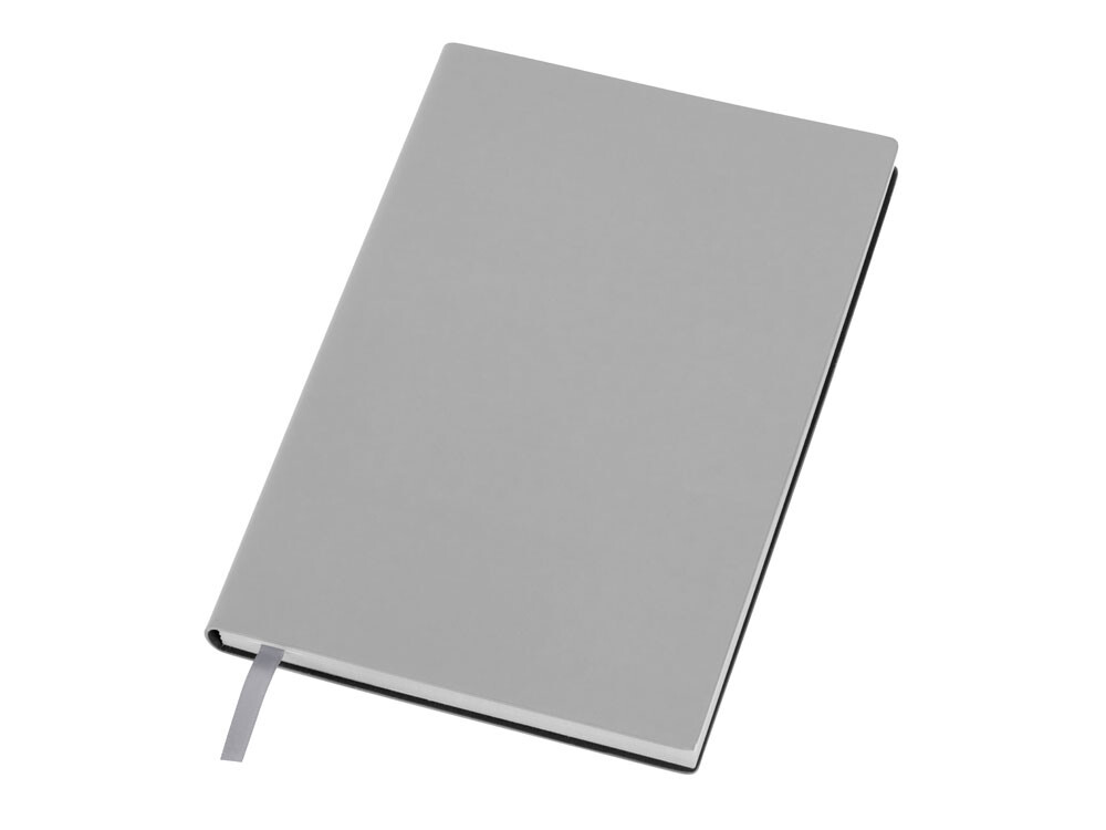 Бизнес-блокнот А5 «C1» soft-touch, серый