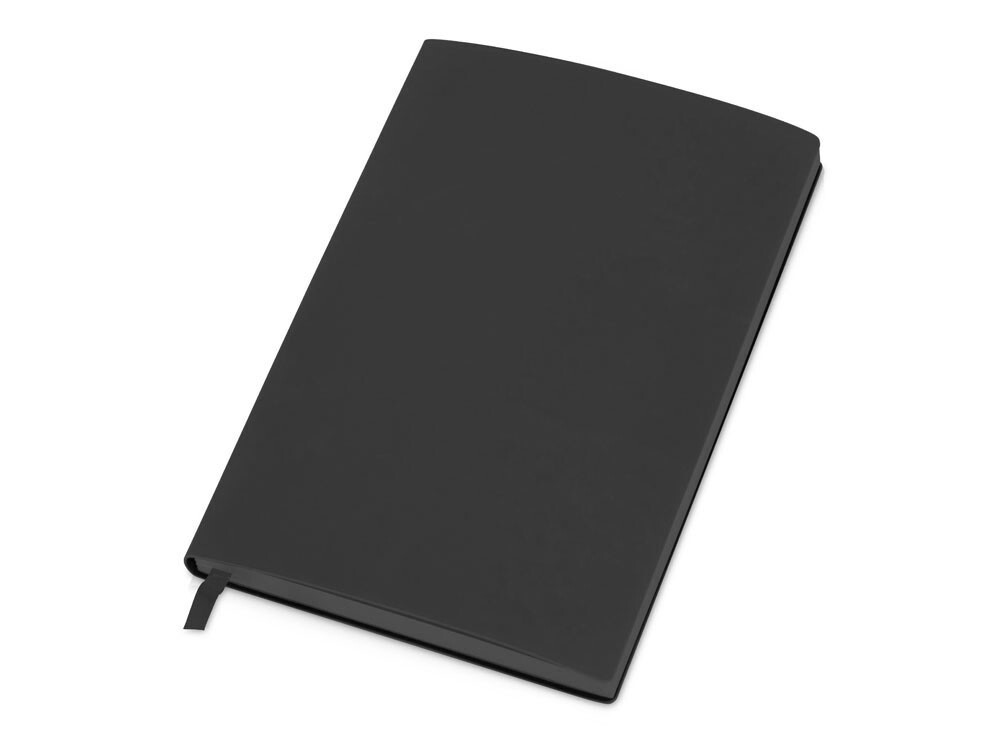 Бизнес-блокнот А5 «C1» soft-touch, черный