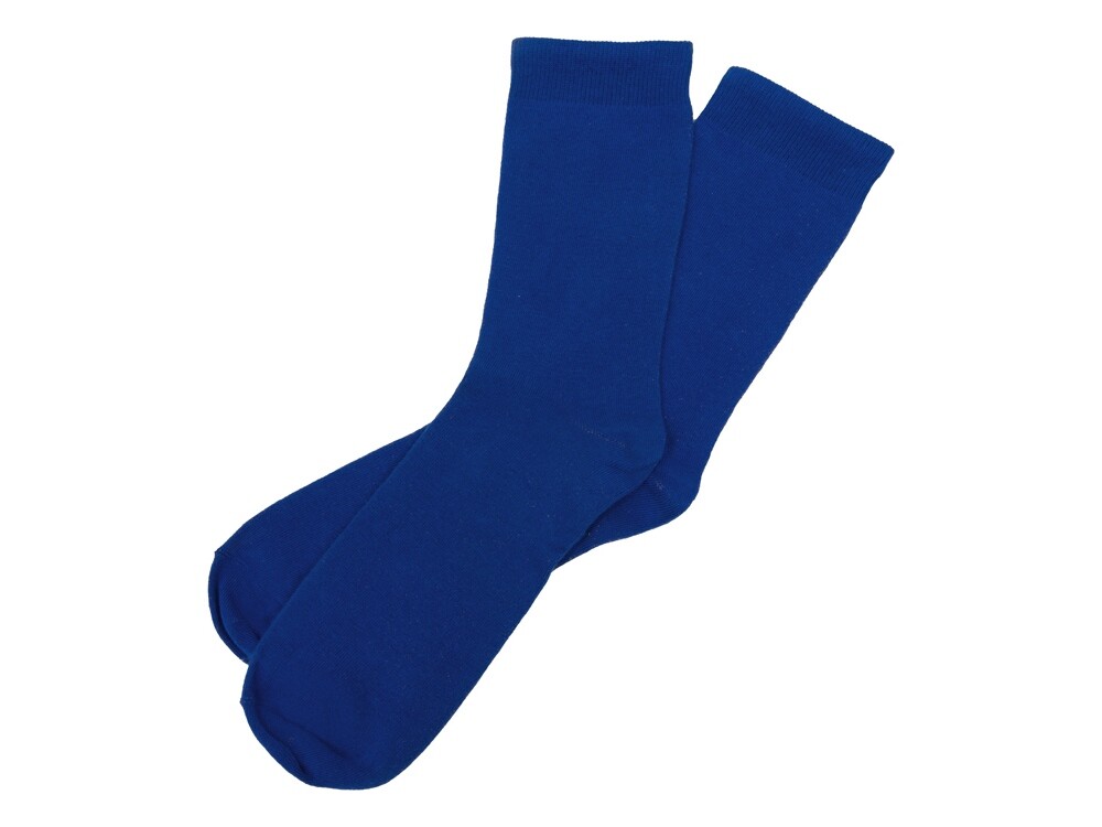 Носки однотонные «Socks» мужские, синий классический