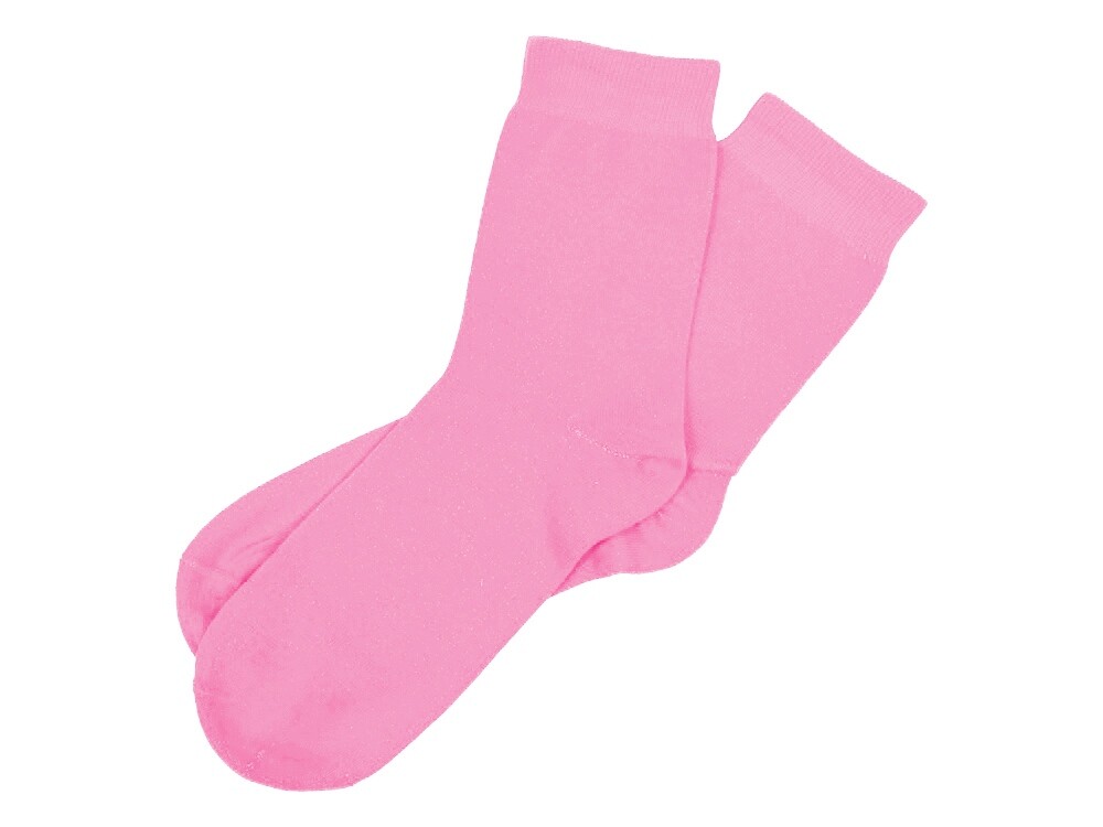 Носки однотонные «Socks» мужские, розовый
