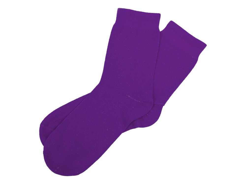 Носки однотонные «Socks» мужские, фиолетовый