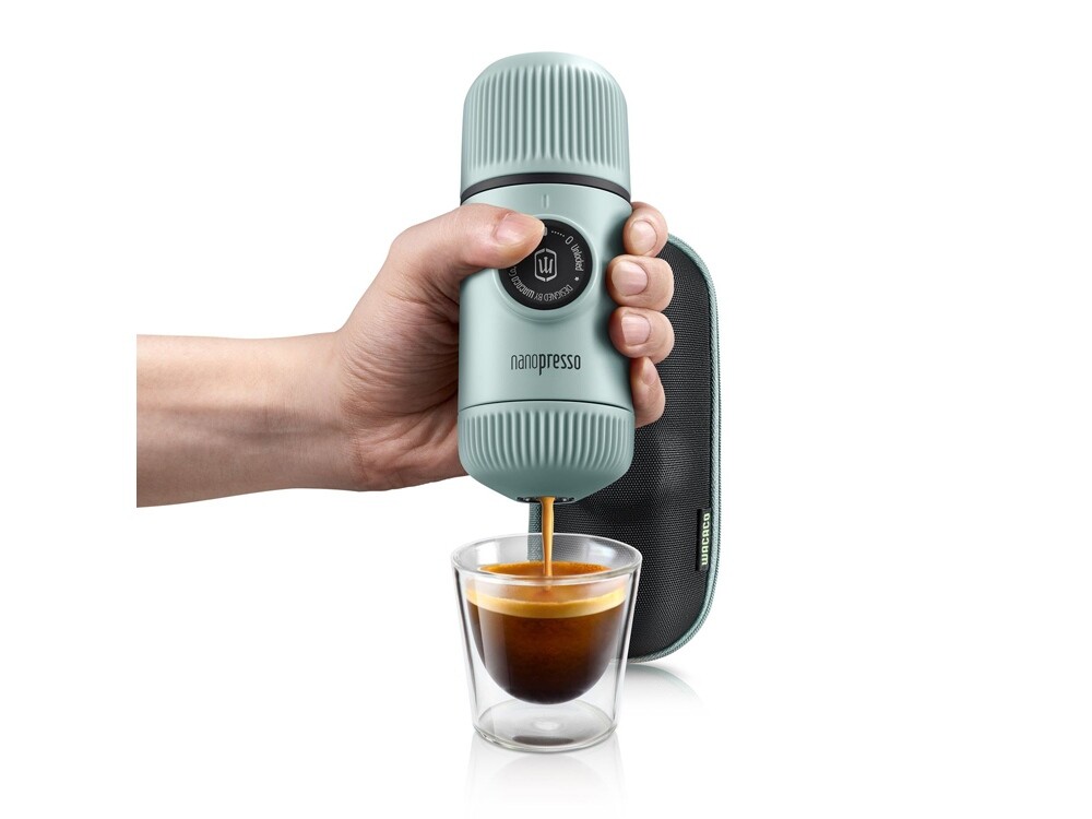 Ручная мини кофемашина «Nanopresso Elements», голубой