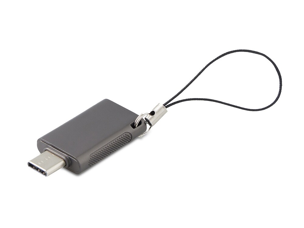Флешка 64 ГБ USB Type-C 3.0 «Индата», темно-серый