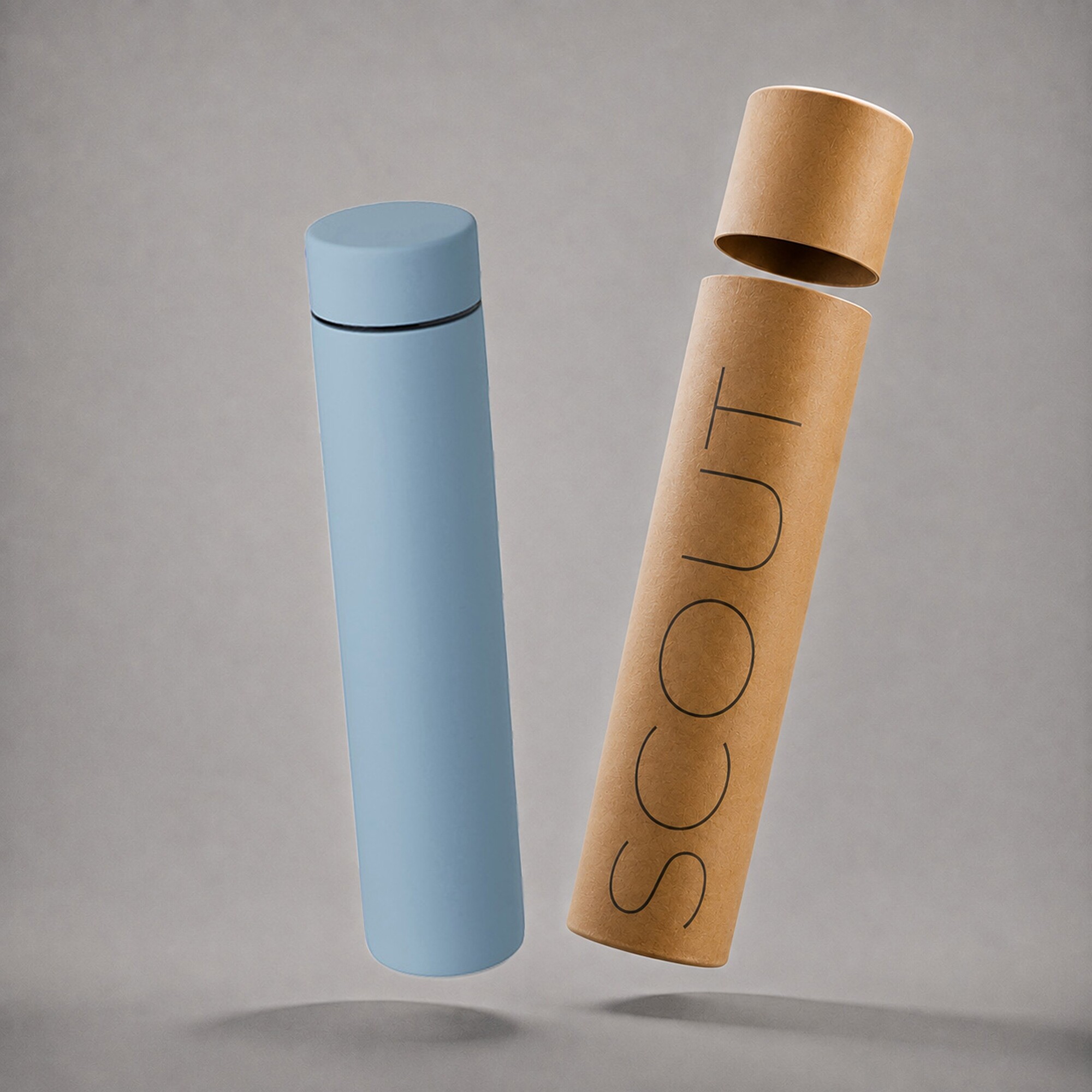 Термос «Scout» soft-touch, антрацит