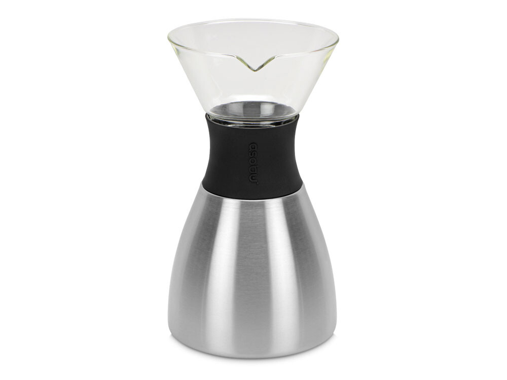 Кофеварка «POUR OVER», серебристый/черный