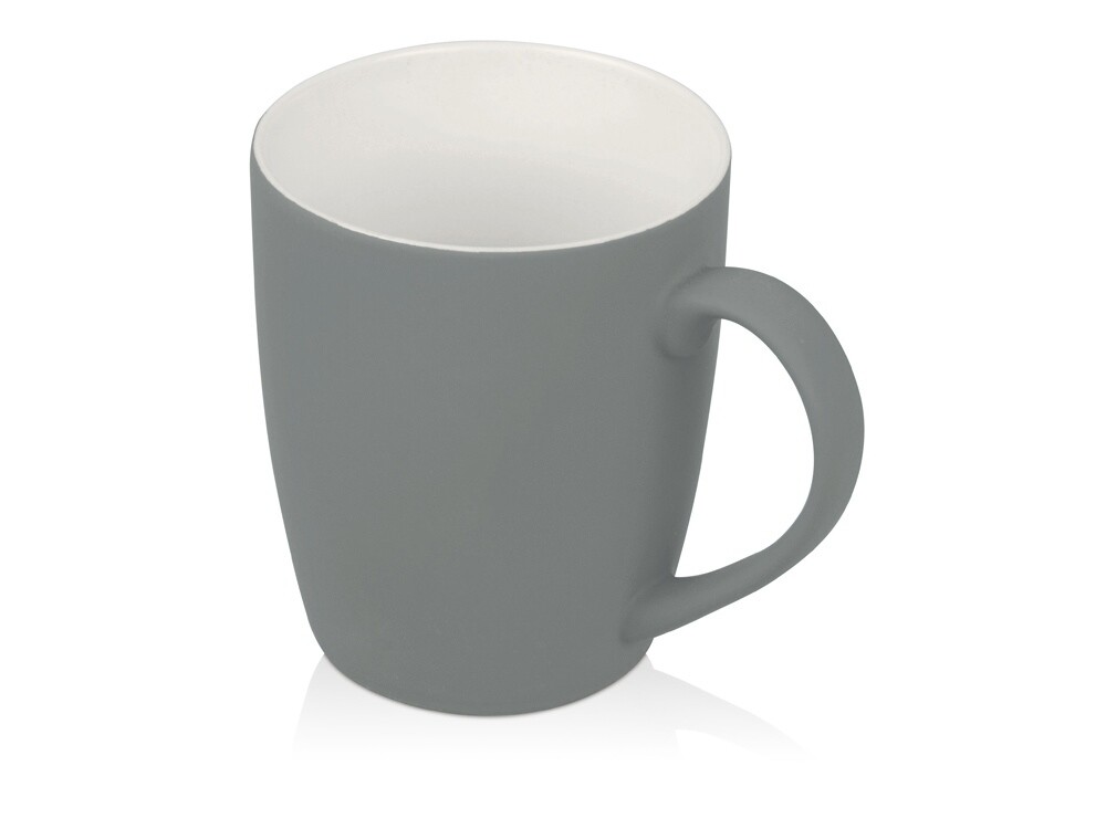 Кружка «C1» soft-touch, серый